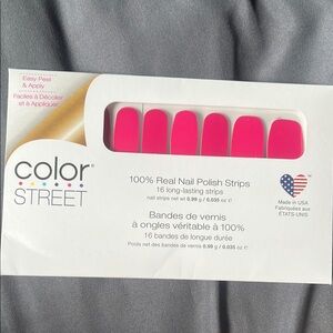 Color Street Bold Pink Nail Strips